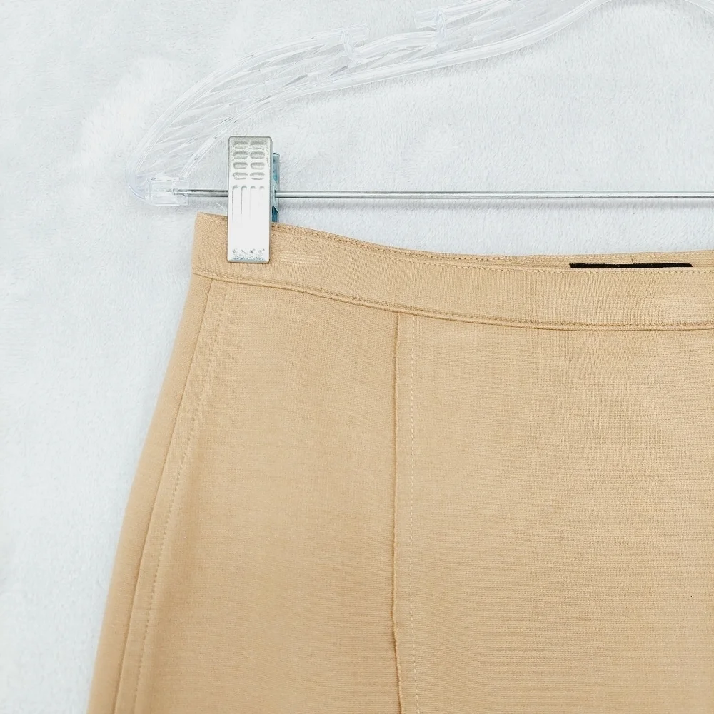 Club Monaco Cream Rayon Blend Pencil Skirt P5895